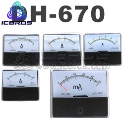 Wskaźnik DH-670 DC Ammeter 1A 2A 3A 5A 10A 20A 50A 150A