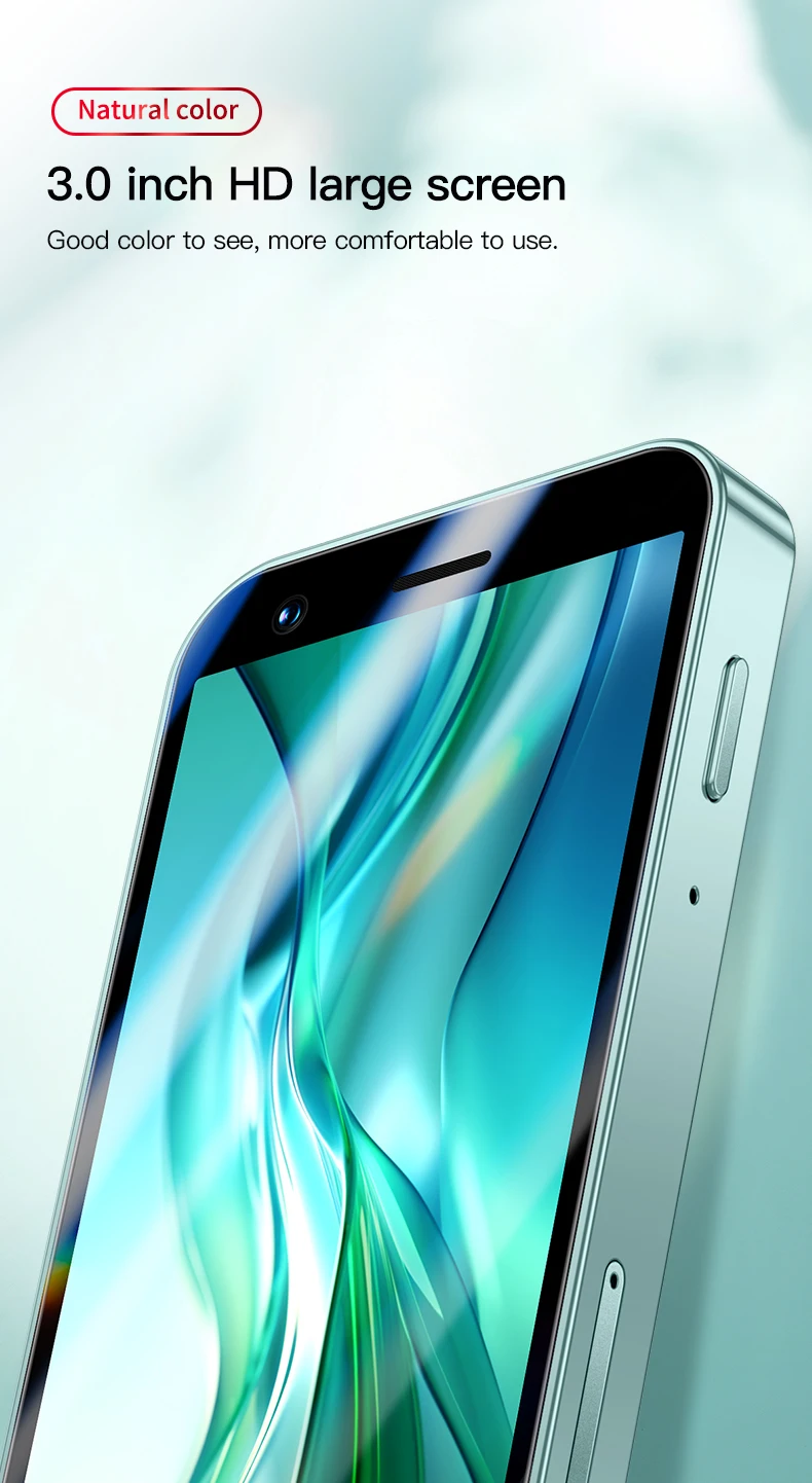 F8 Pro Max SOYES 3G Mini Smartphone 3.0inch IPS MTK 1GB RAM 16GB ROM Dual SIM Bluetooth WIFI Type-C WCDMA Android Mobile Phone