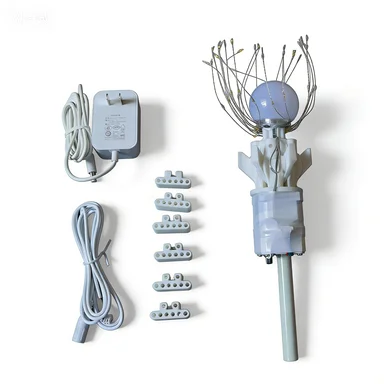 DIY Electric Flower Blooming Device Mechanical Glowing Petal Opener Wedding Decoration