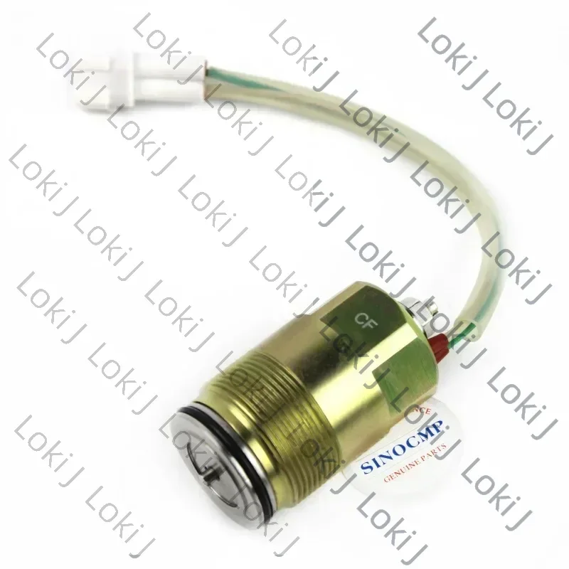 Loki J1pc Solenoid Valve SKC5/G24-106-1 for Kobelco SK200-5 SK200-6 DH200-5 R210-5 Excavator with 3 Months Warranty