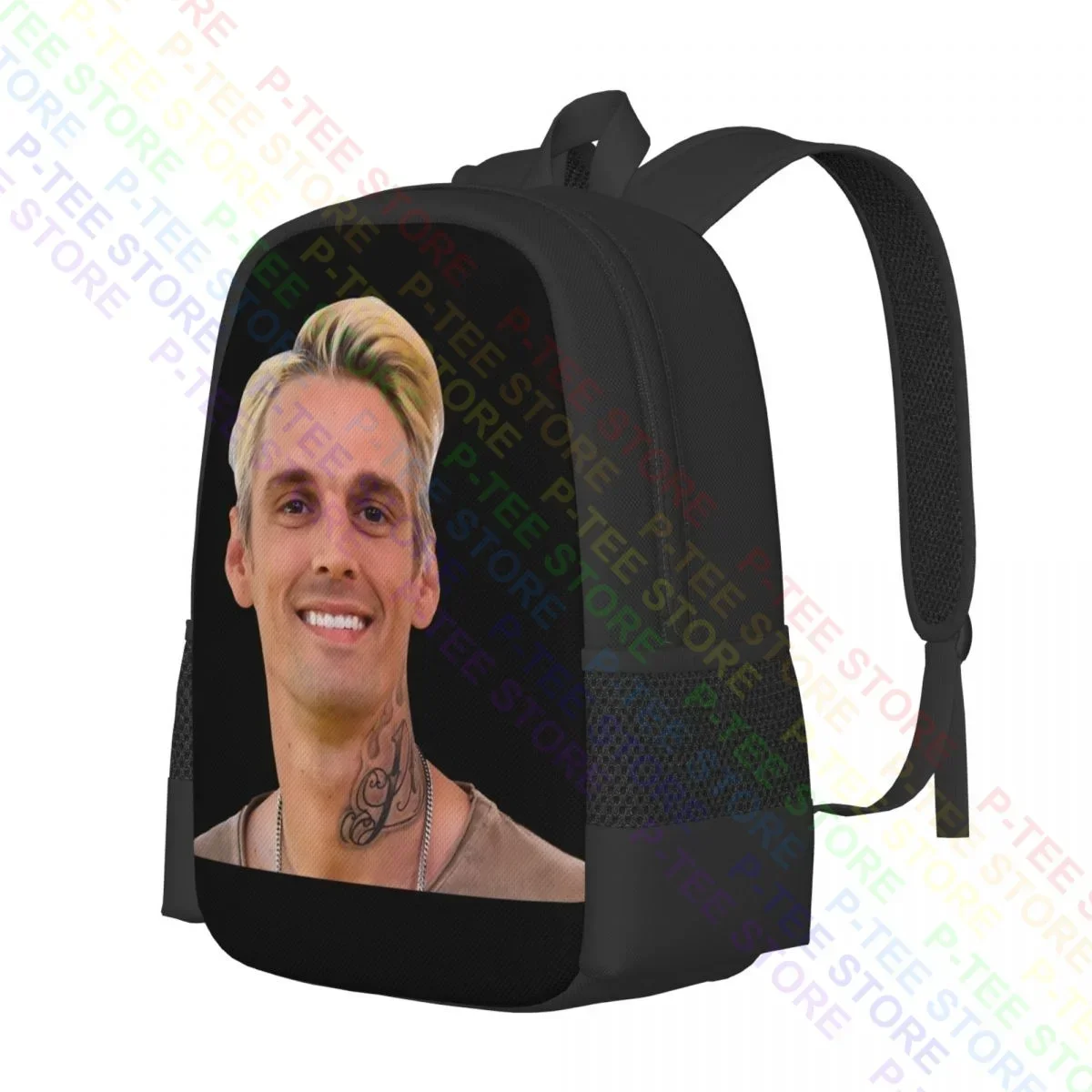 R.I.P Aaron Carter 1987 2022 Memory Aaron CarterBackpack Large Capacity Softback Shopping Bag