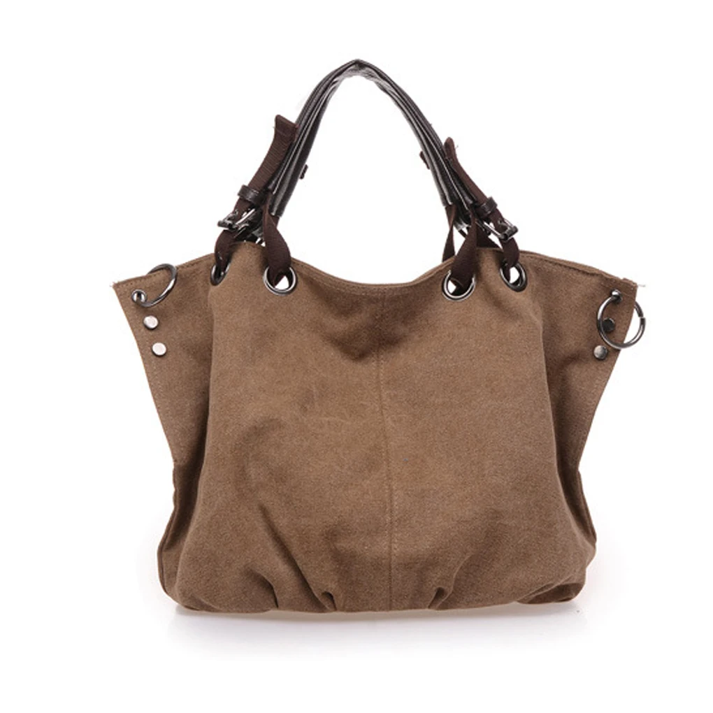 Woman Tote Bag Handbag Shoulder Bags with Inner Pockets Zippered Portable
