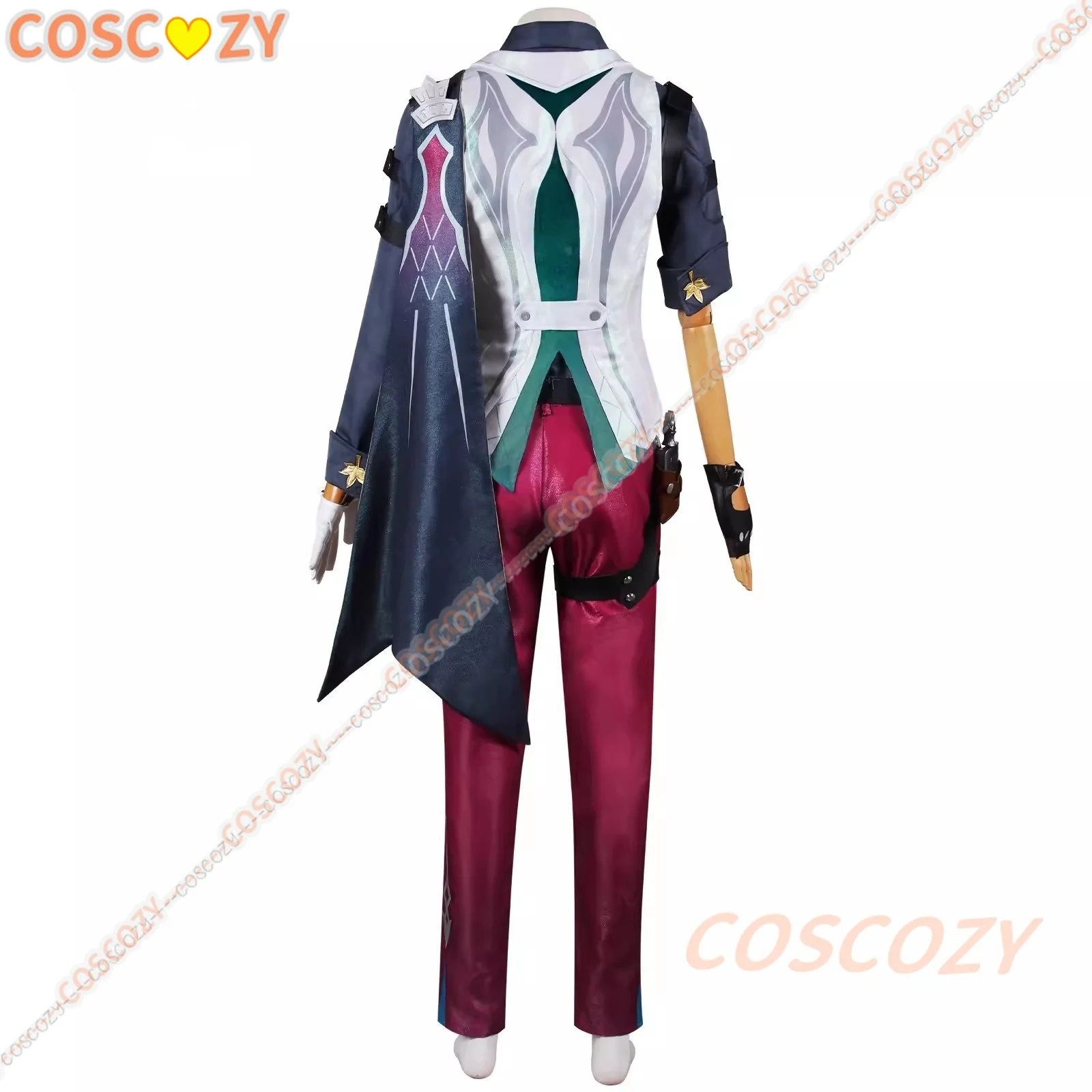 Cosplay Gallagher Honkai: Star Rail Kostuum Mode Knap Uniform Spelpak Cos Halloween Party Conventie Evenement Mannen Outfits