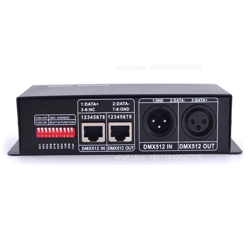 DMX512/RGB/RGBW decoder 38A/48A stage light bar sub-controller