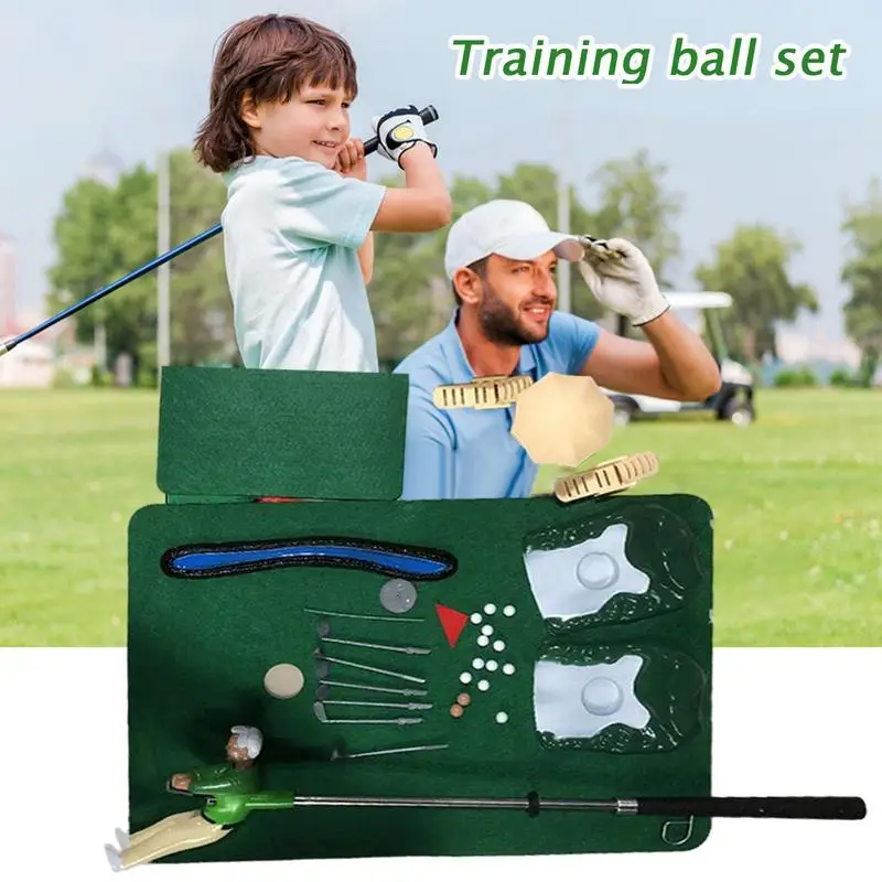 Mini Golf Indoor Outdoor Mini Golf Set for Kids Fine Skills and Coordination Ability Development Parenting Mini Golfer Toy Game