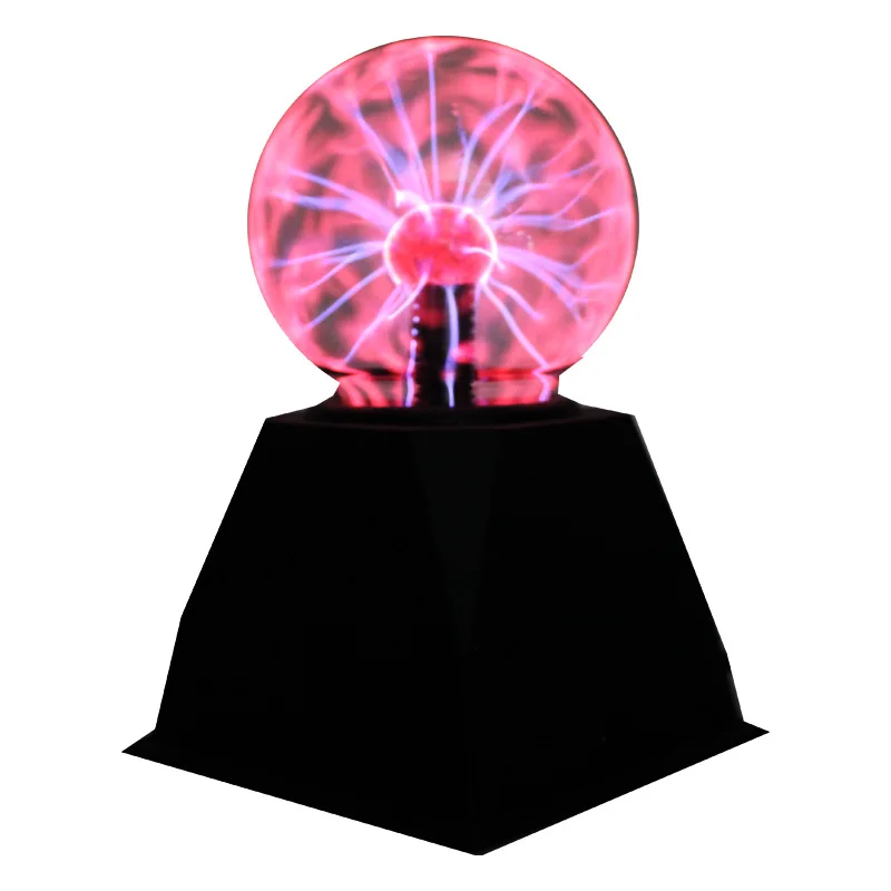 การควบคุมเสียง Magic Plasma Ball Touch Glass Plasma Light US PLUG Christmas Party Decor แสงลูกบอลไฟฟ้า 4568 นิ้ว