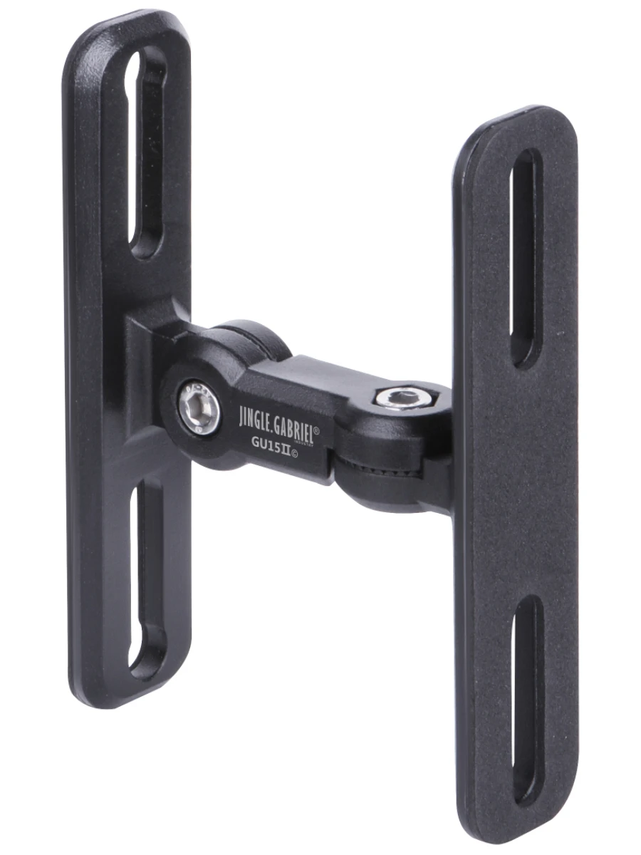 (1 زوج) GU15 سبائك الزنك العالمي سبائك الزنك قوي 15 كجم الصوت المتكلم جدار قوس جبل إمالة قطب الحركة الكاملة