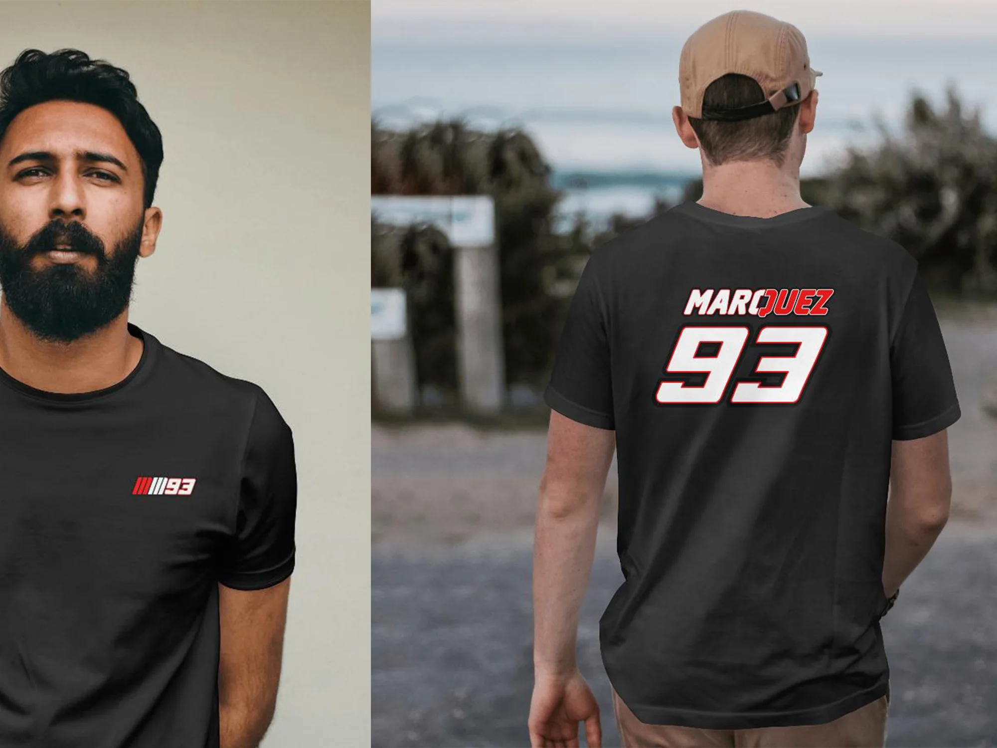 

2025 Summer 100% Cotton Men Marc T Shirt Casual No. 93 Motor Marquezs T-shirt Graphic Short Sleeves Streetwear Unseix Top Tee