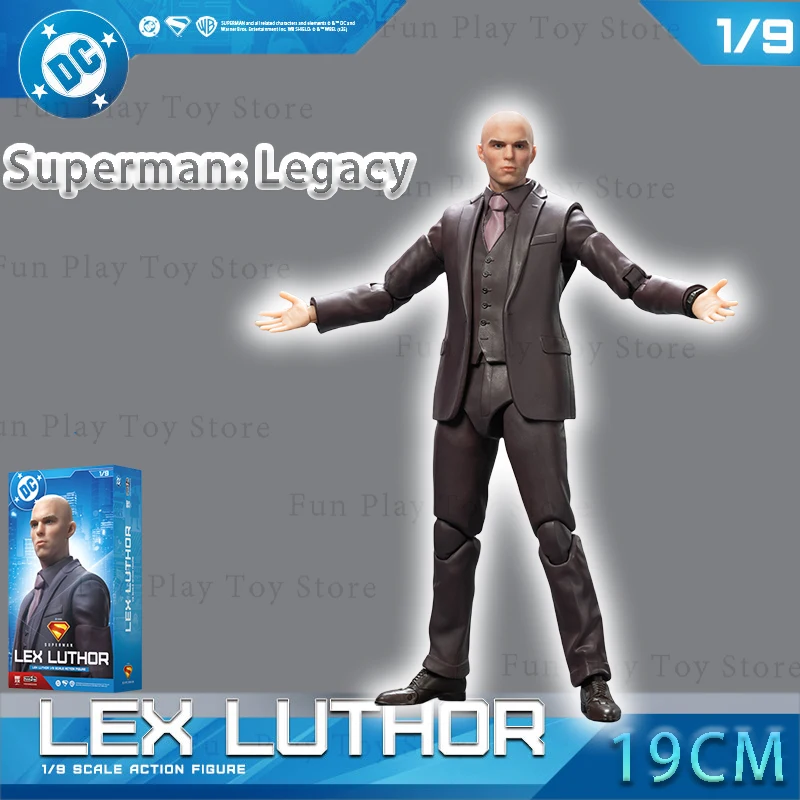 【 Предпродажа 】 Официальная оригинальная игрушка FondJoy DC Superman: Legacy Movie Series Lex Luthor Модель ручной работы с орнаментом Игрушка Изысканный подарок