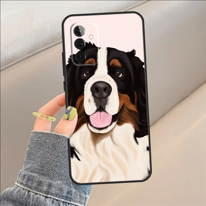 Bernese Mountain Dog Case For Samsung Galaxy A53 A33 A23 A13 A73 A52 A42 A32 A22 A12 A51 A71 A14 A34 A54 Coque