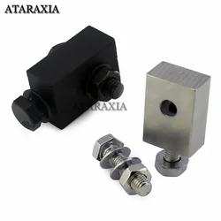 Motorcycle Headlight Mount Sqare Block Bracket Head Light Mounting w/3/4