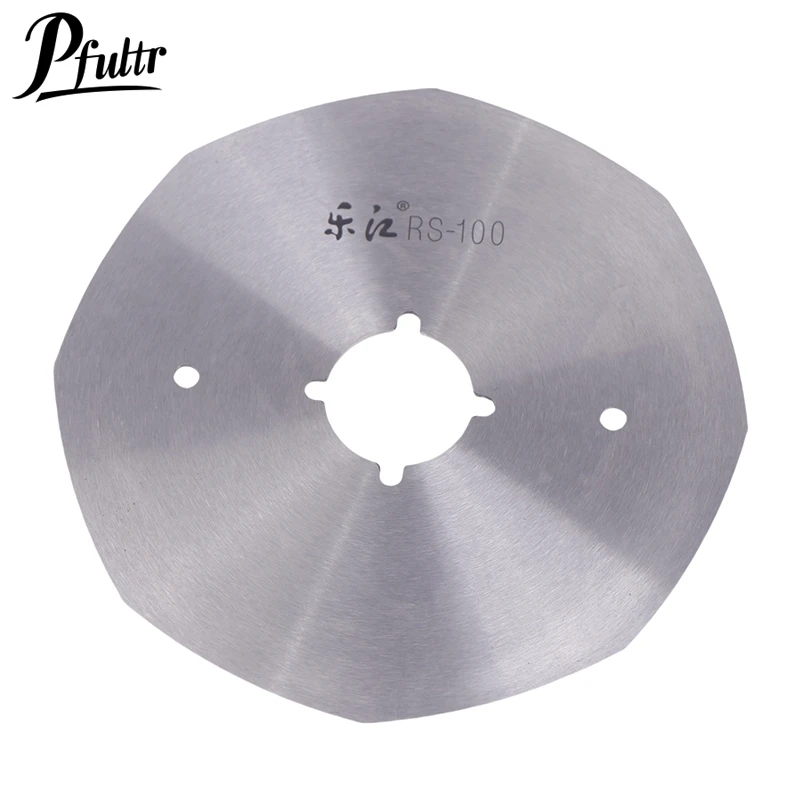 RS100 Carbon Steel For Cutting Machines Parts Knife Circular Saw Blades Fabric Cutting Machine Blade Tailor Shear Blade