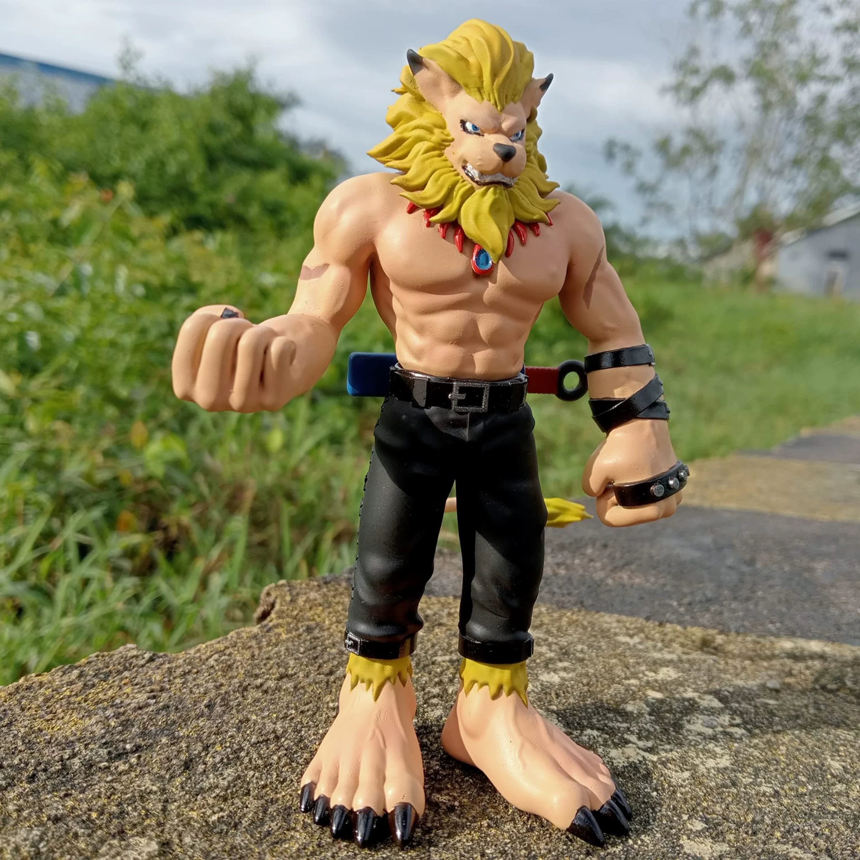 

Model Customization 15cm Leomon Model Toys Digimon Adventure Gk Customize 3D printing model