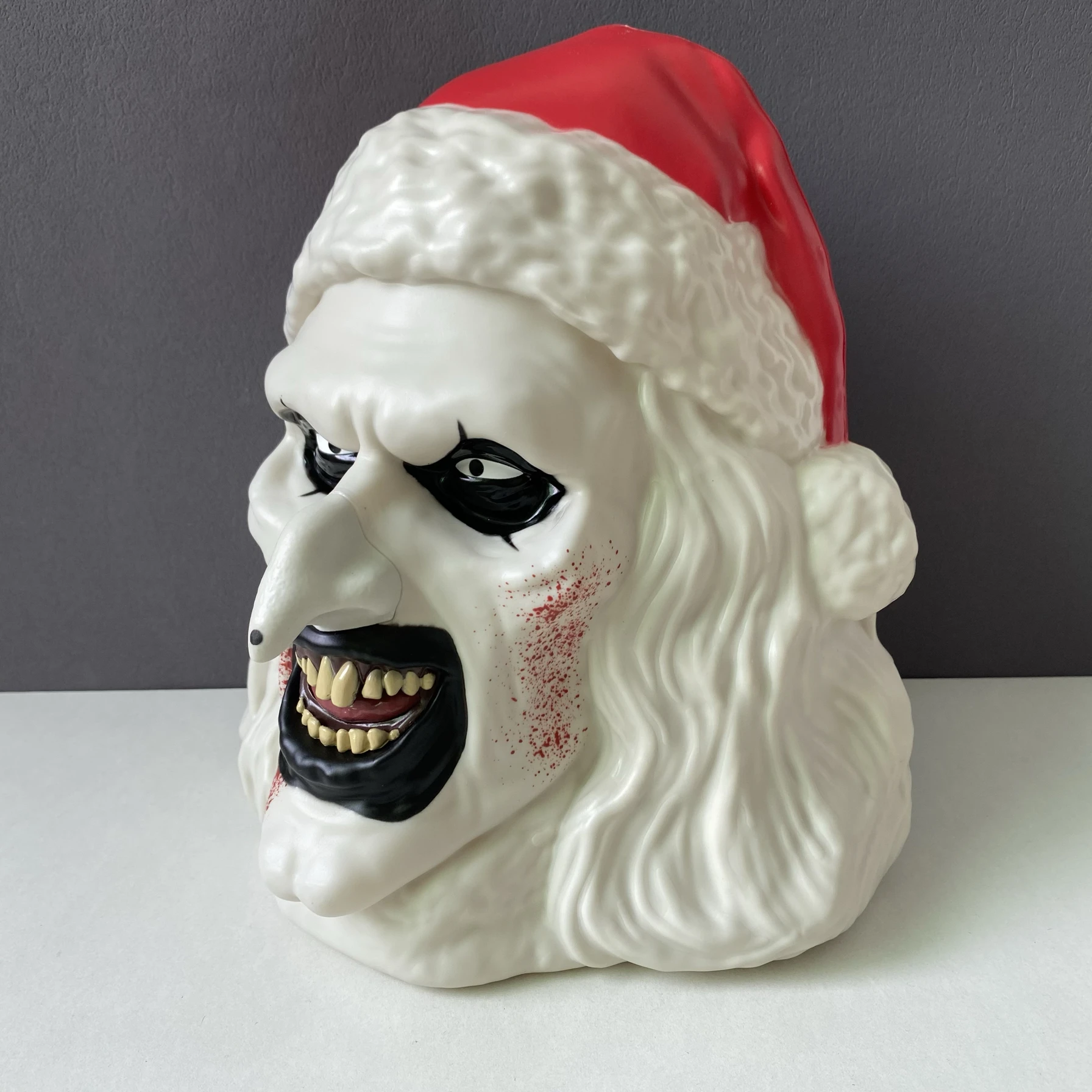 Terrifier 3 سلع فضفاضة أصلية (بدون صندوق) - قناع مهرج رعب لعيد الهالوين وعيد الميلاد وتمثال دلو للتخزين بدون صندوق #3