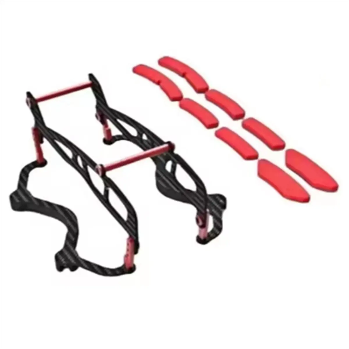 ☶❈＊♥AC1226-Carbon Fiber Drone Guard Armor Exoskeleton Propeller Protector Protective Armor for FPV NEO