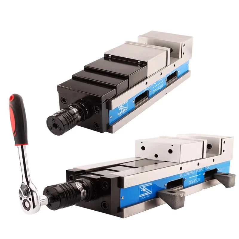 High Performance Hydraulic Multiplier Vise DCV DYV DFV 4 5 6 8 Inch For CNC Machining Center Component