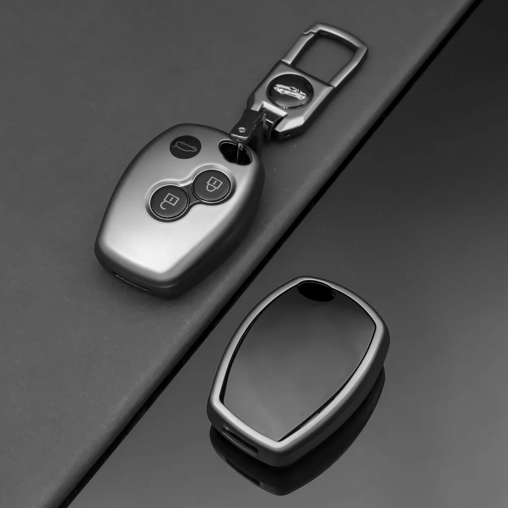 

2 Buttons Car Key Case Shell For Renault Megane Modus Espace Laguna Duster Logan DACIA Sandero Captur Fluence Clio Kangoo Scenic