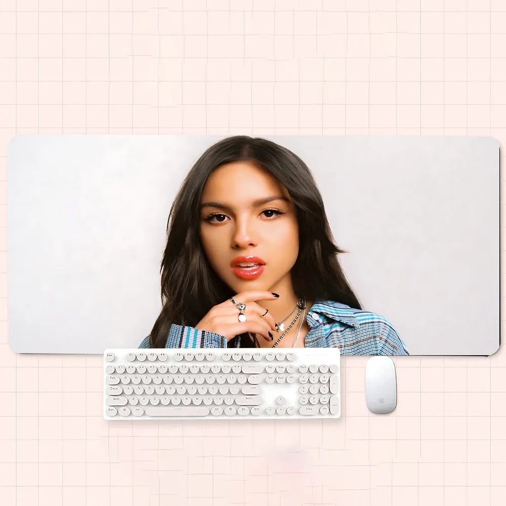 Singer O-olivia Beauty R-rodrigo Mousepad New Arrivals Large Gaming Mousepad L XL XXL Gamer Mouse Pad Size For Keyboards Mat