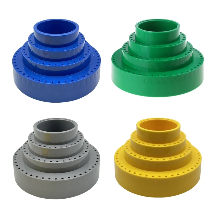 

Hole Drill Bit Storage Case Rotary Tool Bit Holder Mandrel Drill Tool Drill Stand Round B03D