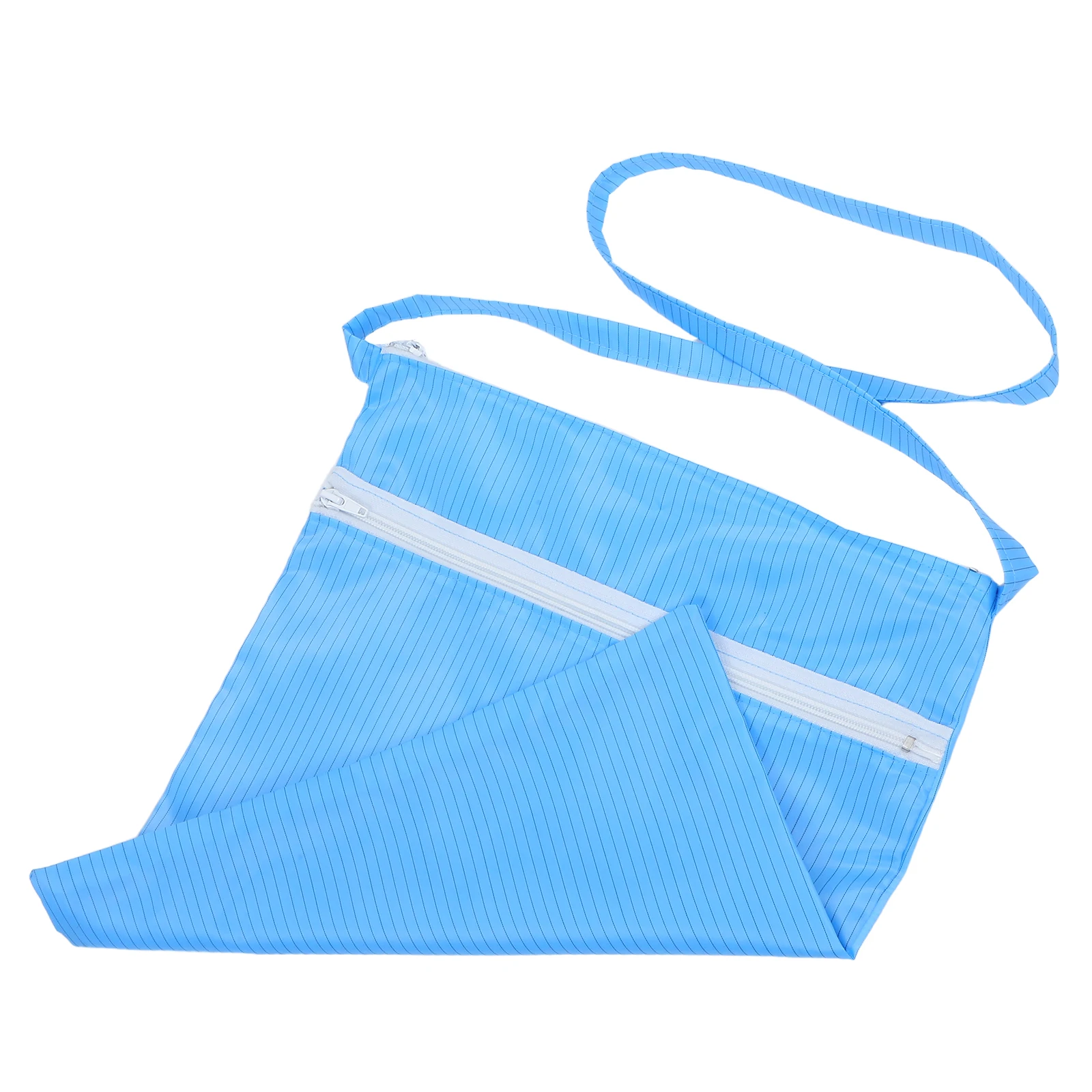 

AntiStatic SingleLayer Washable Reusable CleanRoom Storage Garment Sneaker Bag Wet Clothes Bag Shoe Washing Bags Labor