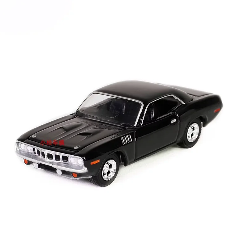 

Greenlight масштаб 1:64, 1971, PLYMOUTH CUDA, имитация сплава, модель автомобиля, статическая коллекция, сувенир, подарок
