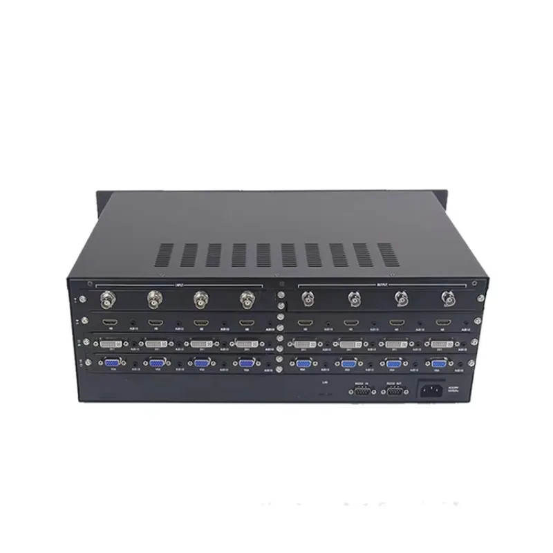 Video matrix Modular high definition hybrid seamless switcher 16x16 4k wall display video matrix