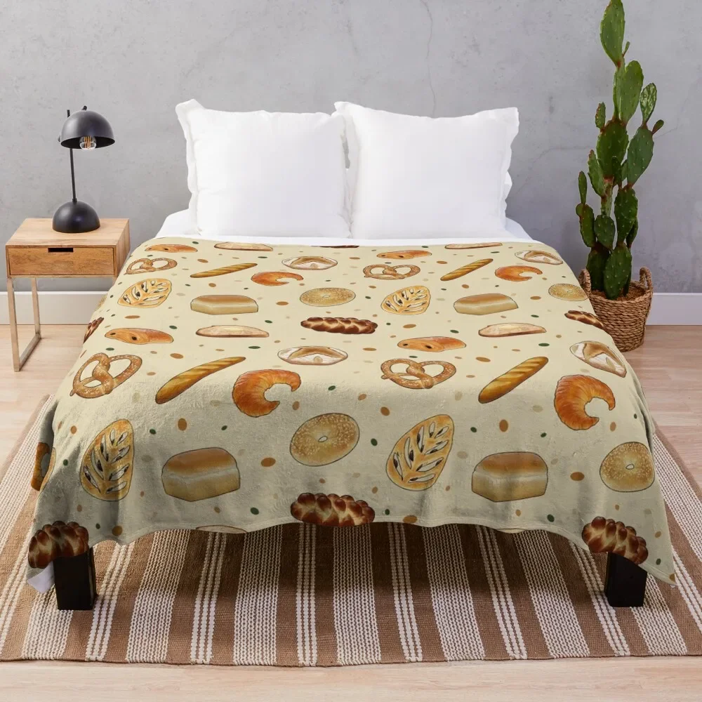 

Delicious Baked Goods Throw Blanket Luxury Thicken Bed linens Blankets