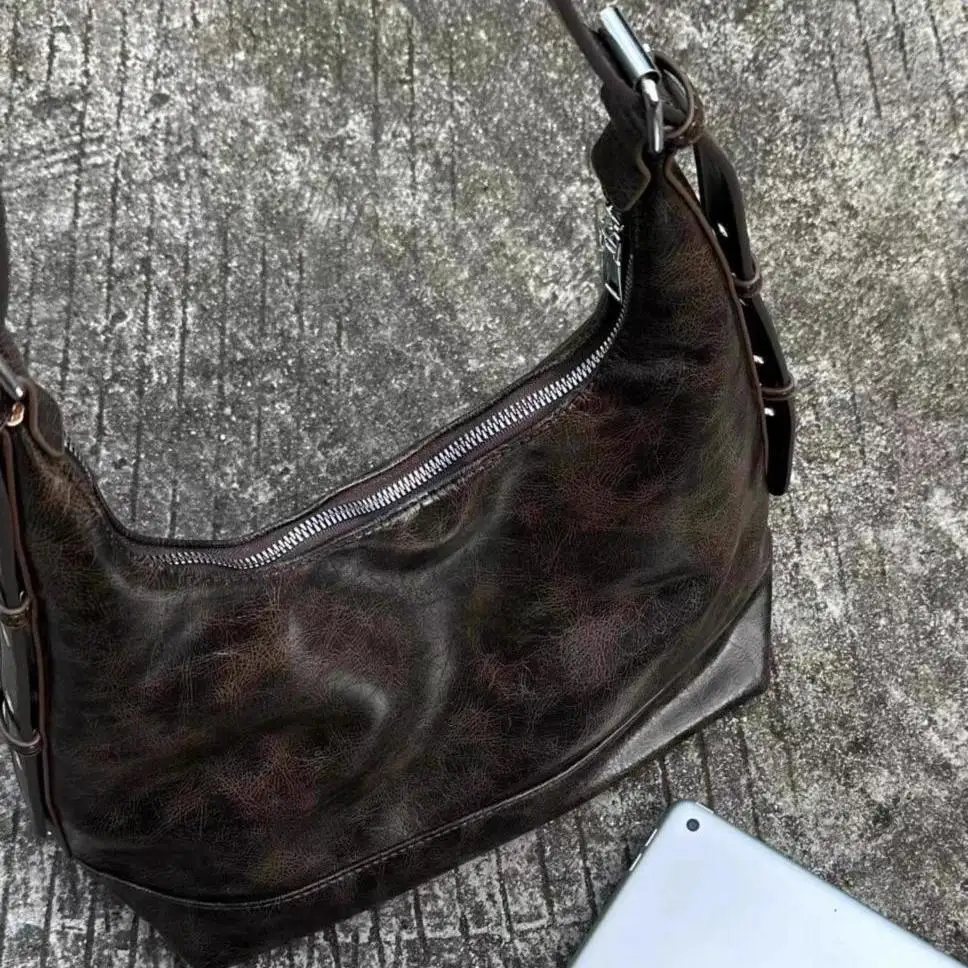 Miyagawa pod pachami pojemne torby dla kobiet 2023 nowy Vintage moda jeden torba Crossbody na jedno ramię