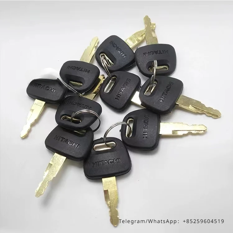 50Pcs H800 Excavator Ignition key For Hitachi ZAX ZAXIS Grab BU0028 High Quality Accessories