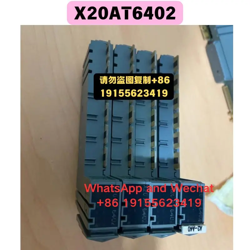 Used OEM disassembled parts X20AT6402 module Functional test OK Quick delivery