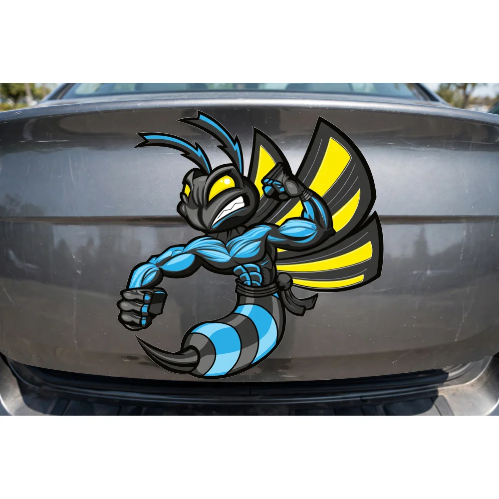 Funny Top Dog Doberman Pinscher Vinyl Car Sticker Self Adhesive Decal for Car Window and Laptop Creative Car Decor