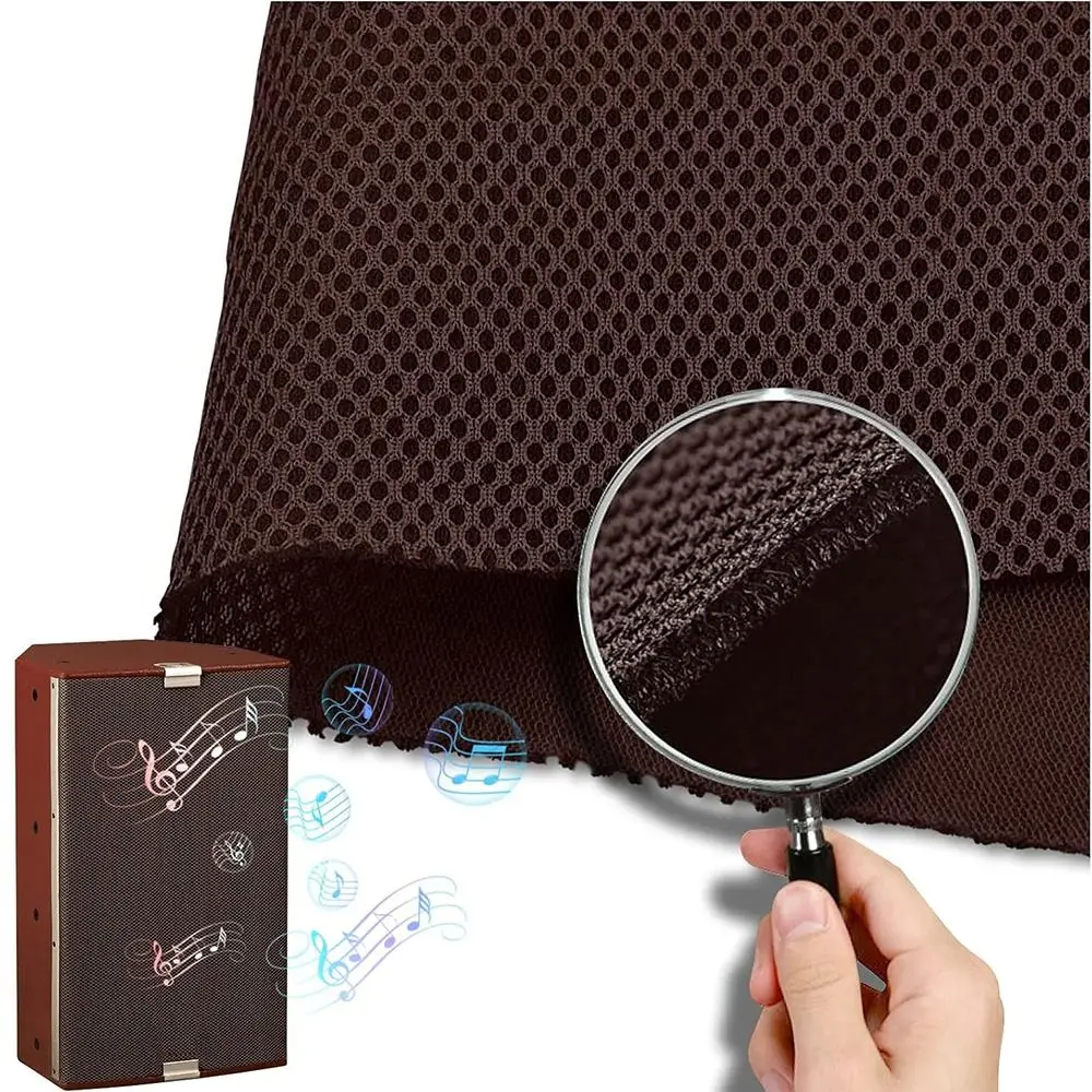 Breathable Speaker Mesh Cloth Anti-dust Multiple Colors Stereo Fabric Replacement Dustproof Soundproof Net Cover Home KTV