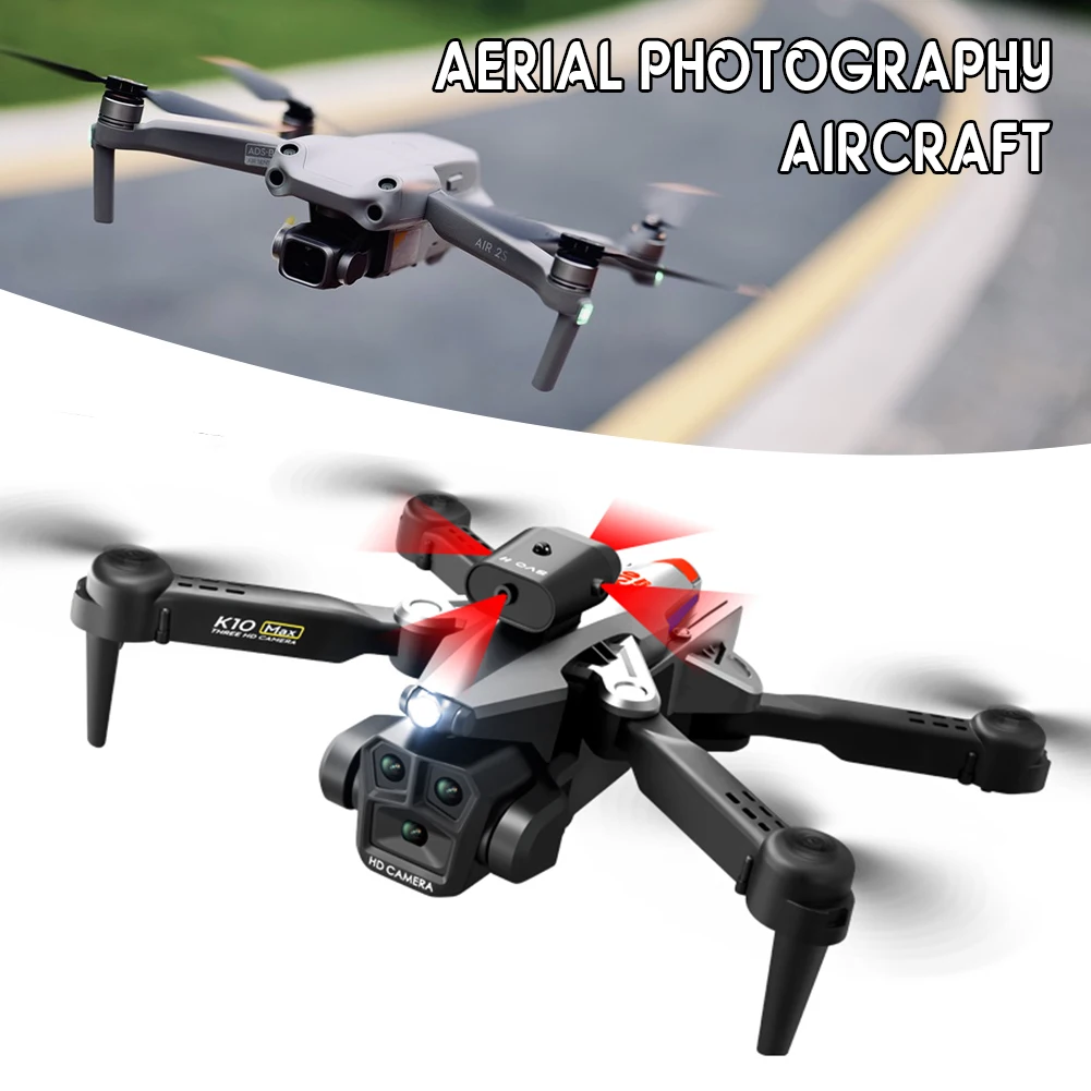 Imagem -05 - Câmera Dobrável-drone com Lentes Helicóptero de Evitação Profissional para Iniciantes Quadricópteros de Decolagem e Pouso de Uma Chave 4k