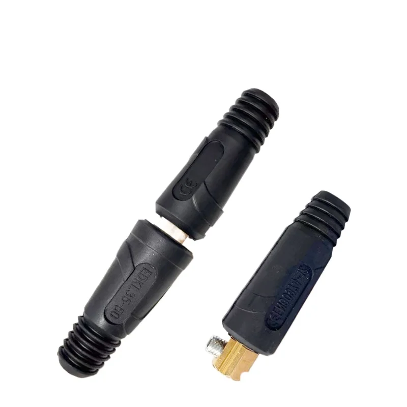 Euro Type Welding Cable Quick Plug Socket Male Female Connector Welder Cable Terminal Welding Machine Accessories