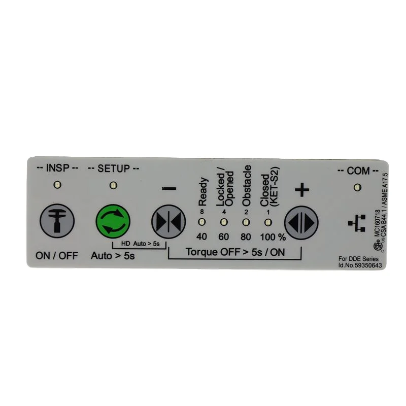 

1pce ID 59350643 Elevator V15 Door Parts Motor Panel Lift Accessories