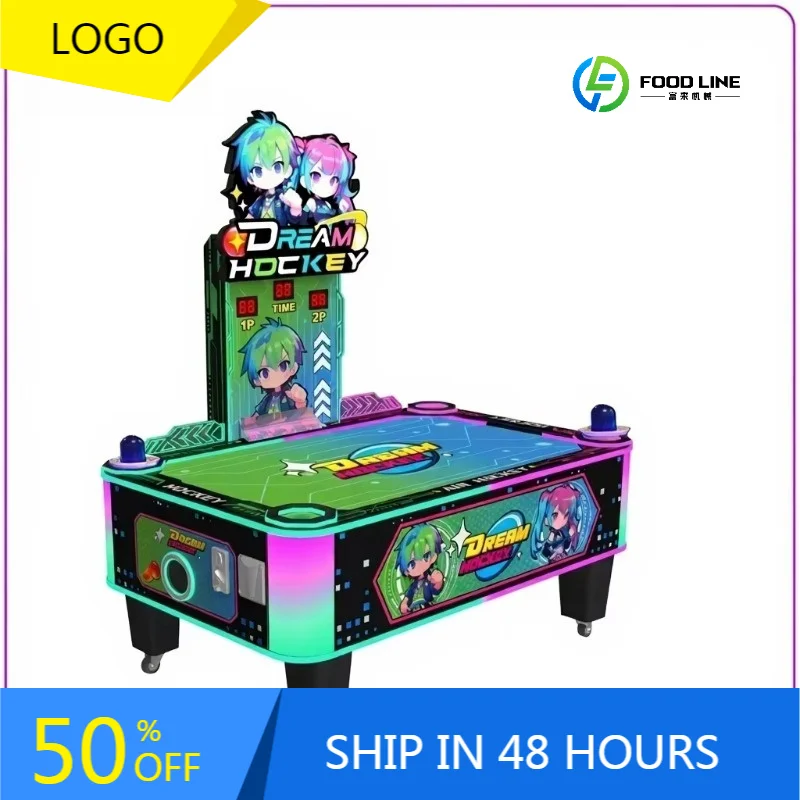 2026 New Commercial Children Super Hockey Table Arcade Game Machine Coin Operated for 2 Players Game Centers Customized