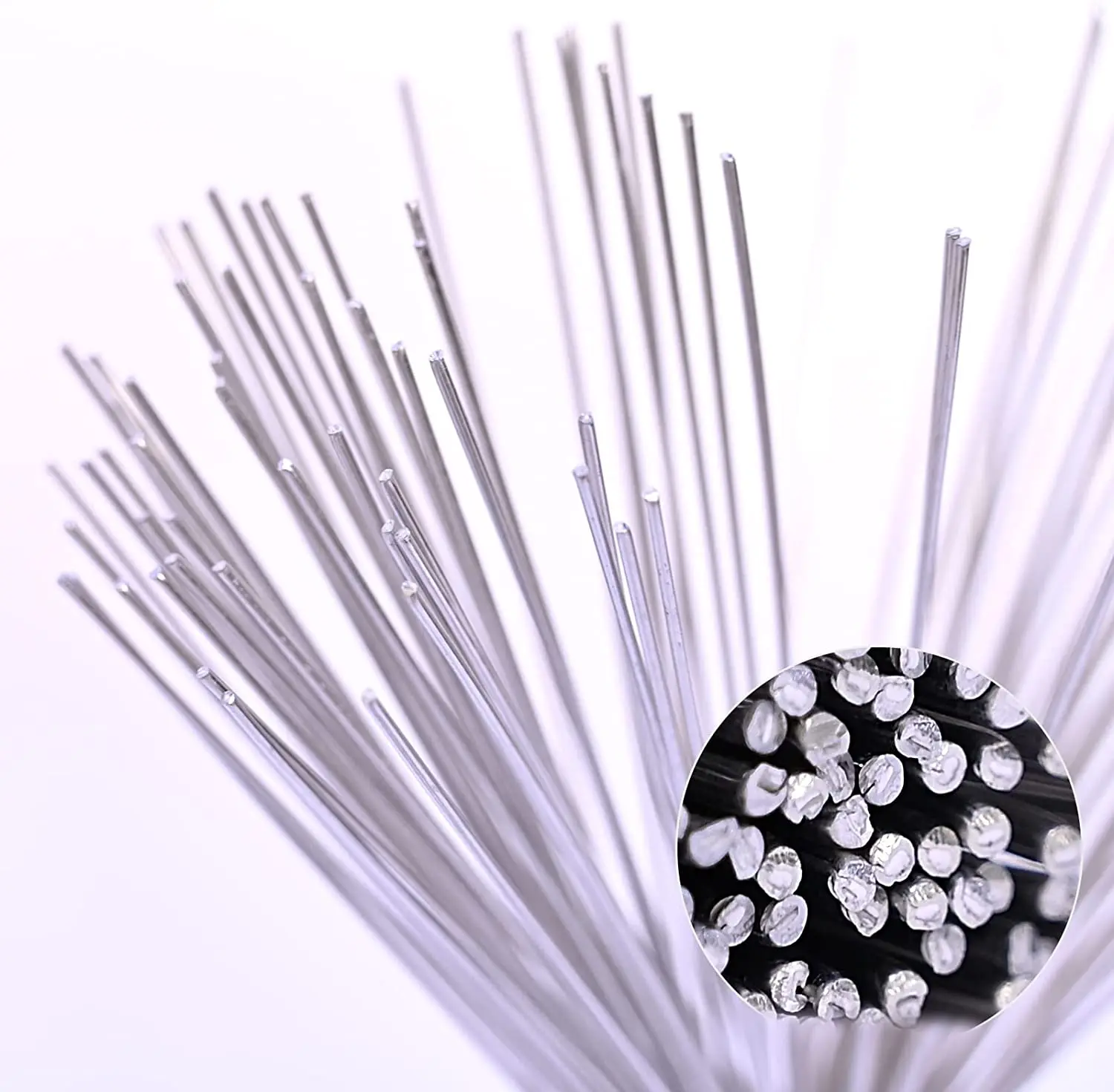 5/10Pcs 1.6-2.0mm No Need Solder Powder Aluminum Welding Rod Brazing Low Temperature Aluminum Tin Electrode Soldering Rod Tool