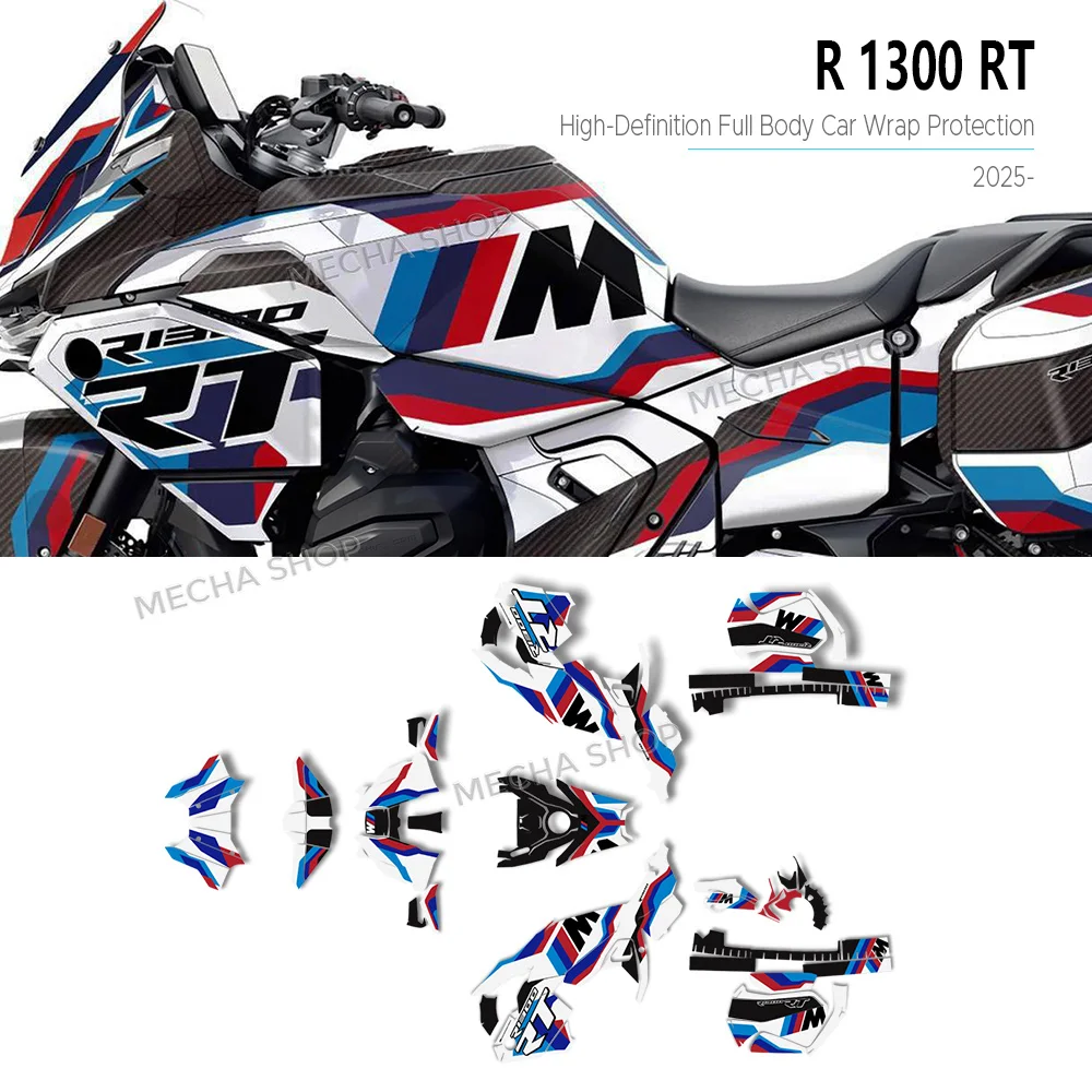 

Комплект графических наклеек и защитных пленок для мотоцикла R1300RT 2025-2026 годов выпуска