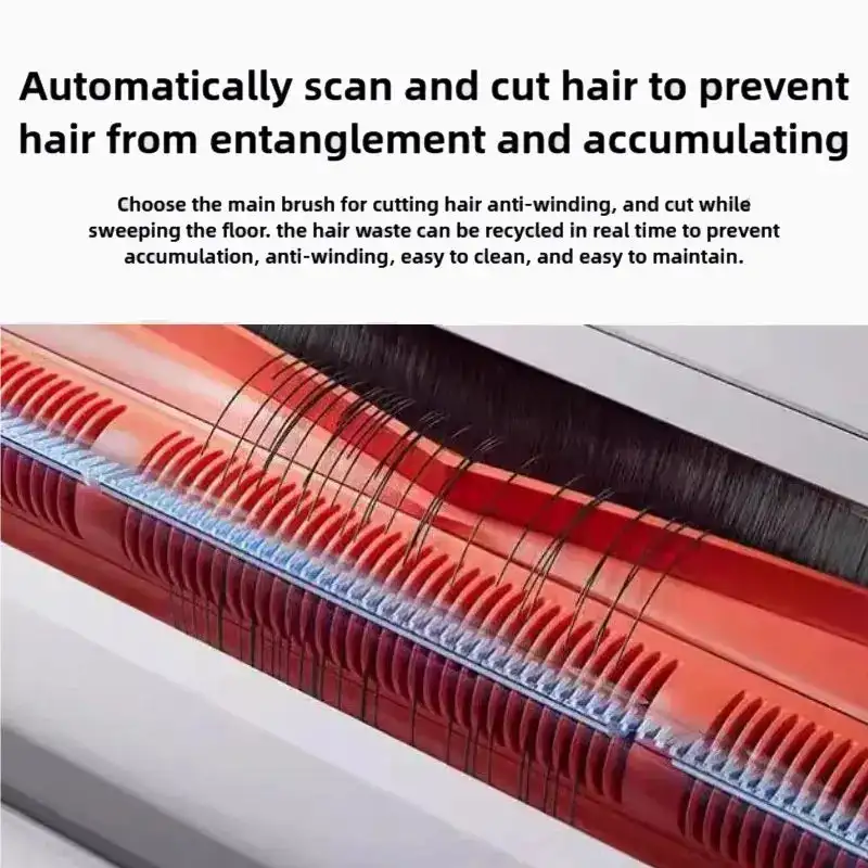 For Xiaomi Robot Vacuum X20 Plus/ X20+/M40/M30S/Omni 1S/Omni 2 Parts Original Cutting Hair Anti-Tangle Roller Brush Accessories