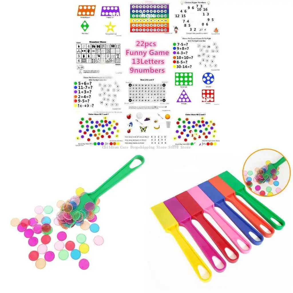 Sensorial Math Learning Toy Toy Kids Developmental Game STEM Playset