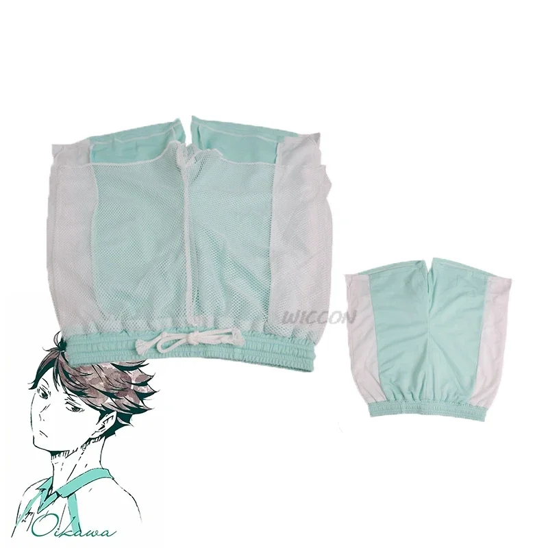 أزياء كوسبلاي أنيمي التأثيرية أوبا جوهساي كوس المدرسة الثانوية أويكاوا تورو كوس زي نادي الكرة الطائرة ملابس رياضية تي شيرت بدلة شعر مستعار