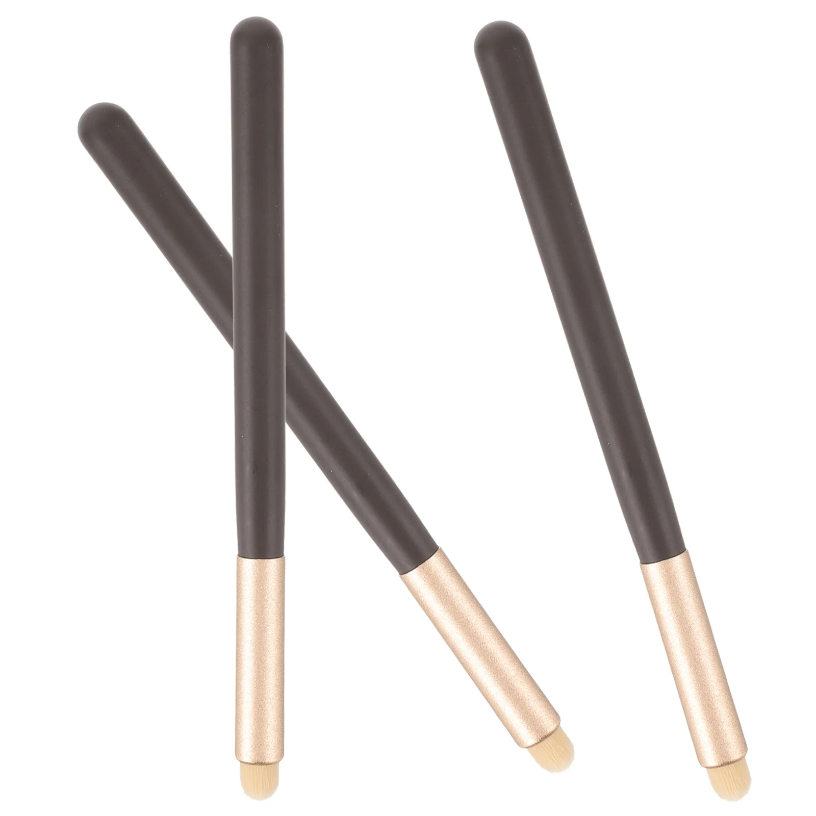 3Pcs Lip Brush Applicators Makeup Brushes for Women Portable Lipstick Gloss Balm Tool Smudge Proof Easy Apply Daily Makeup