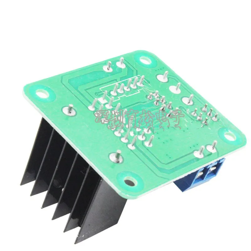 Зеленая плата L298N Драйвер постоянного тока шагового двигателя L298