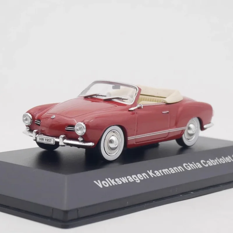 

IXO Diecast 1:43 Scale Karmann Ghia 1957 Alloy Classic Car Model Finished Product Simulation Toy Collection Static Model