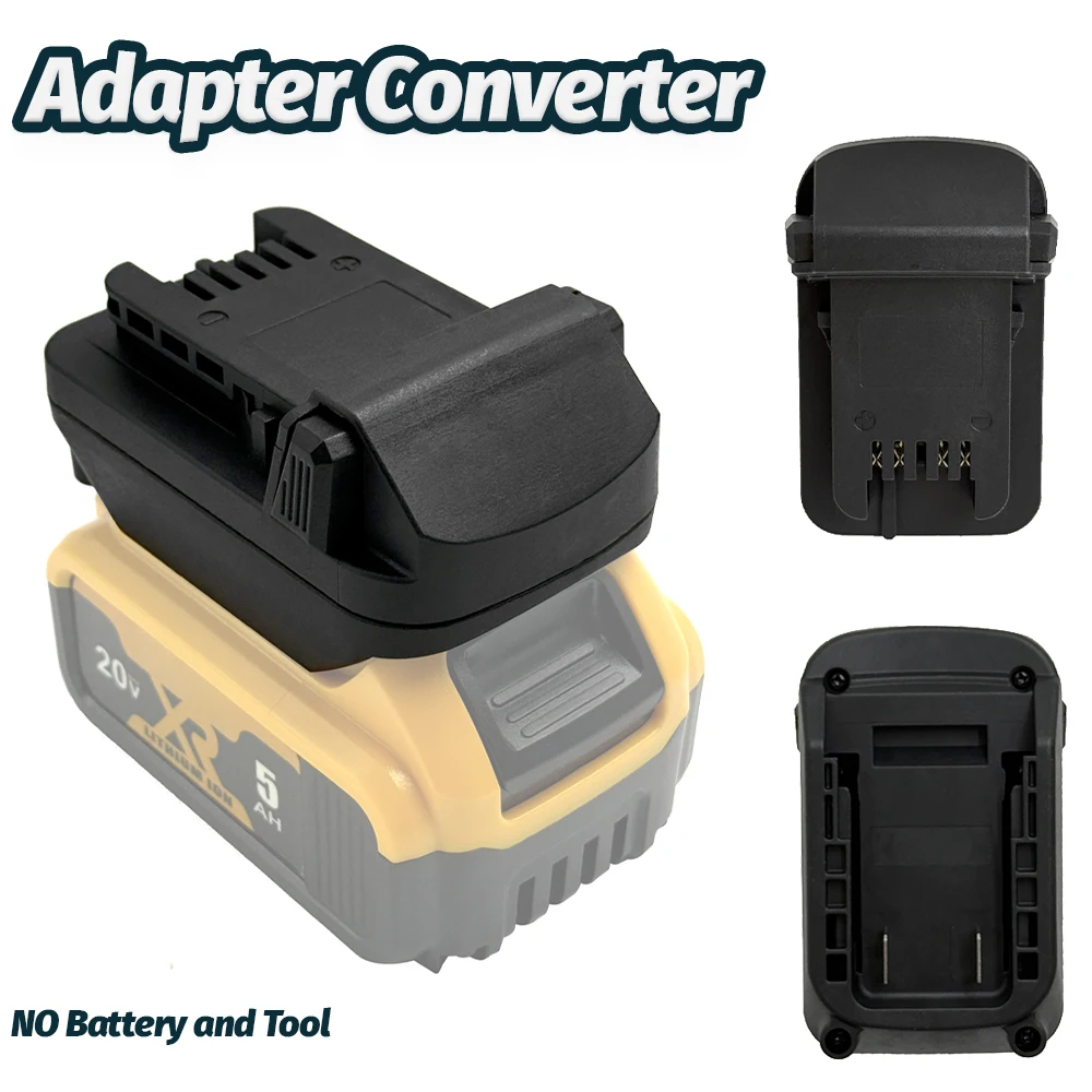 

Adapter Converter for Dewalt Lithium Battery to For Milwaukee M18 18V Li-Ion Power Tool Accessories(NO Battery)