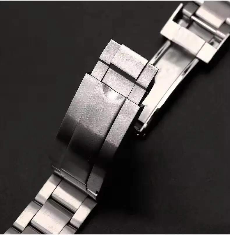 20mm Watch Bracelet for Rolex DAYTONA GMT SUBMARINER Watch Accessories Metal Strap Stainless 904 Steel Watch Band Chain