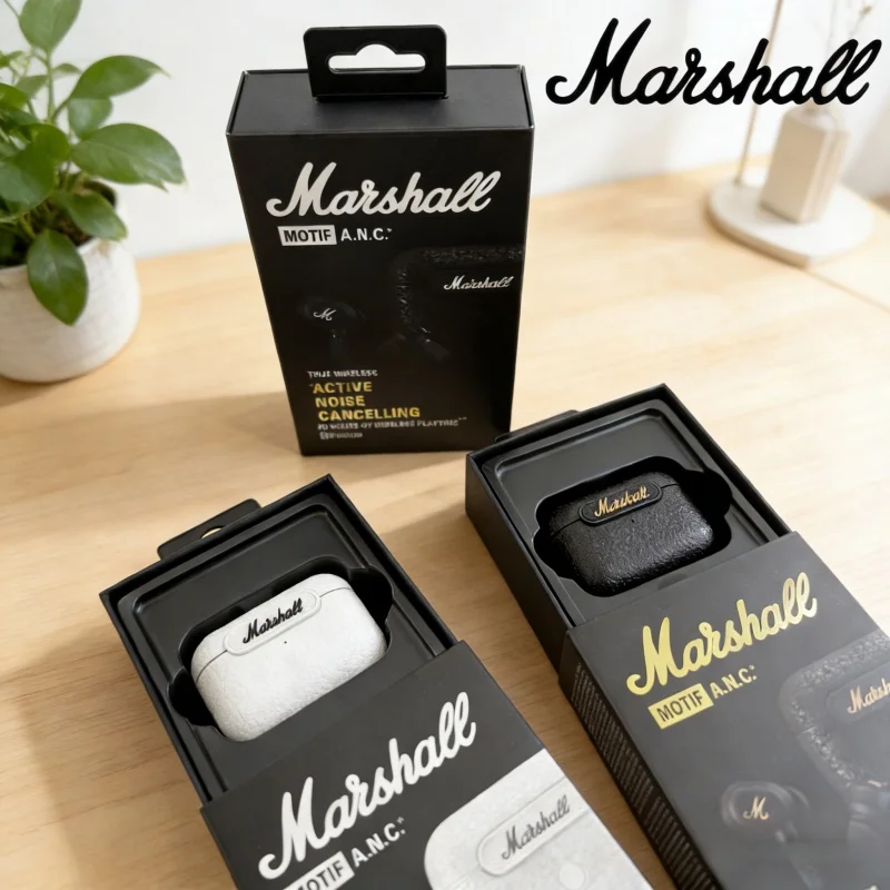 Marshall Motif ANC True Bluetooth Headphones Active Noise Cancelling