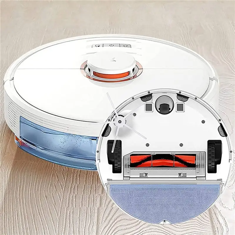 CYCLI-Replacement Microfiber Mop Clothes Cleaning Pads For Roborock T7S T7S Plus S7 Vacuum Cleaner Accessories 12 Pcs