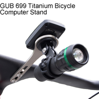 Bicycle Stopwatch Holder Titanium Alloy Road Bike Speedometer Mount Lightweight Bicycle Camera Holder for Garmin for Bryton