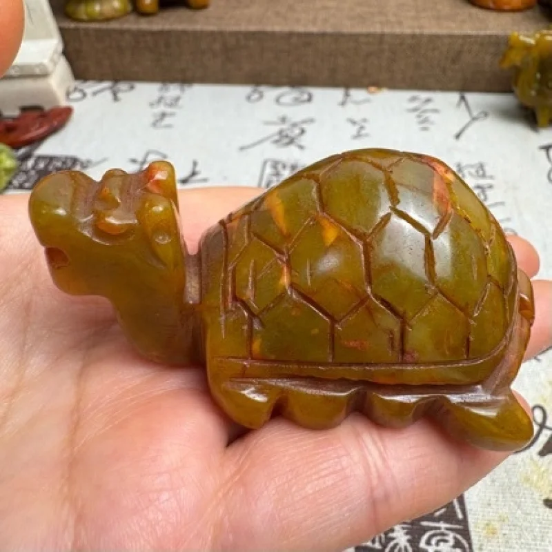 Antique Collectibles, Vintage-Style Xiuyan Jade, Manufacturer Wholesale, Turtles And Various Animal Designs, Live Streaming